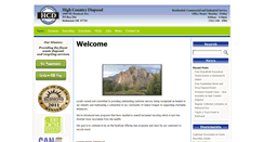 Desktop Screenshot of highcountrydisposal.com